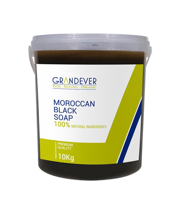 Moroccan Black Soap With Argan Oil